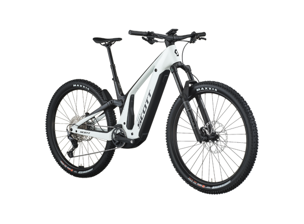 SCOTT Patron 920 Sort/Hvit S Fulldempet El-sykkel 