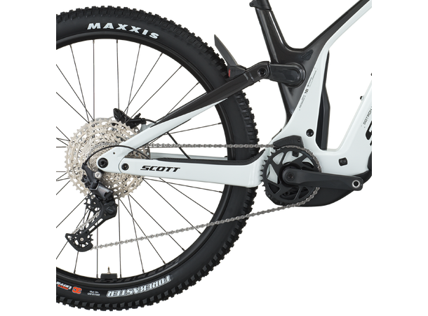 SCOTT Patron 920 Sort/Hvit S Fulldempet El-sykkel 