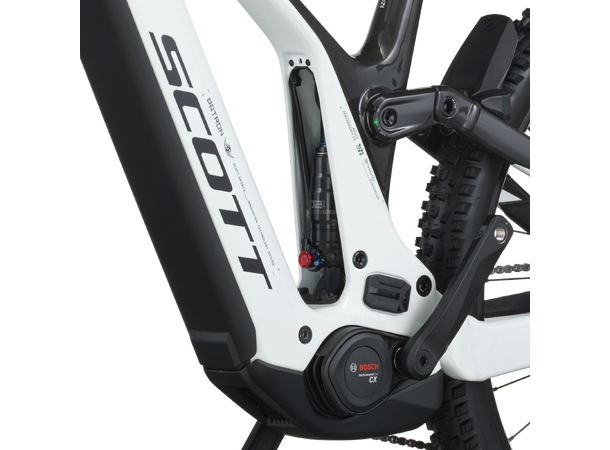 SCOTT Patron 920 Sort/Hvit S Fulldempet El-sykkel 