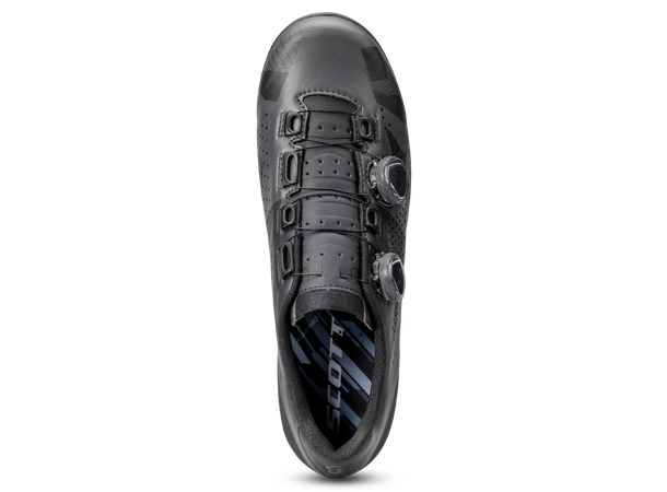SCOTT Shoe Gravel RC 40 Sykkelsko - Matt black/Anthracite grey 