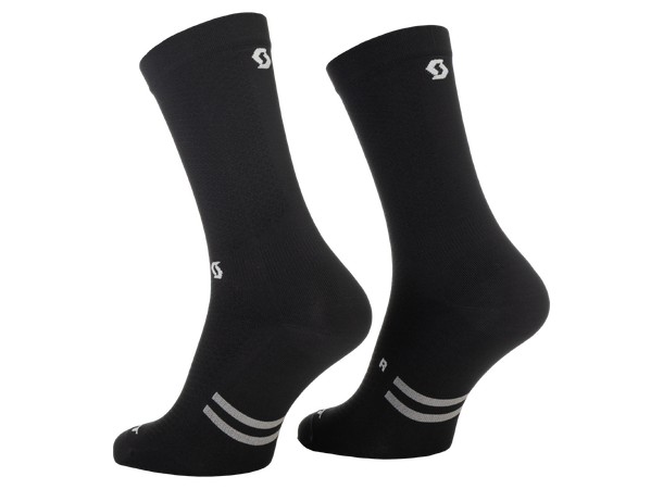 SCOTT Sock Perf Light Crew Sort 39-41 Sokker 