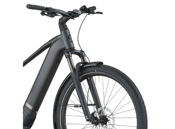 SCOTT Sub Sport 10 Grå L El-sykkel hybrid 