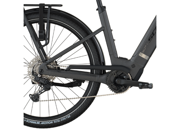 SCOTT Sub Sport 10 Wave Grå S El-sykkel hybrid 