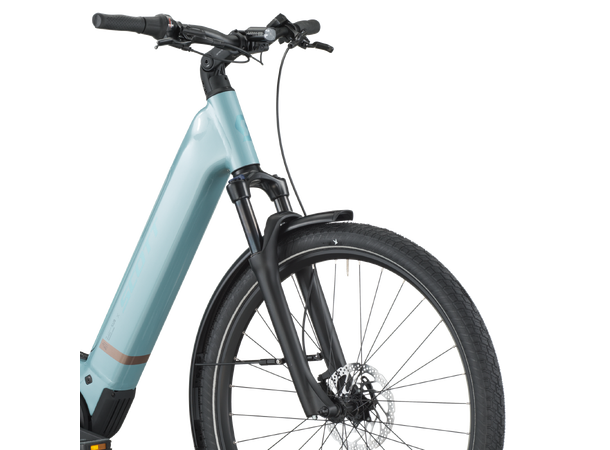 SCOTT Sub Tour 30 Wave Blå S El-sykkel urban 