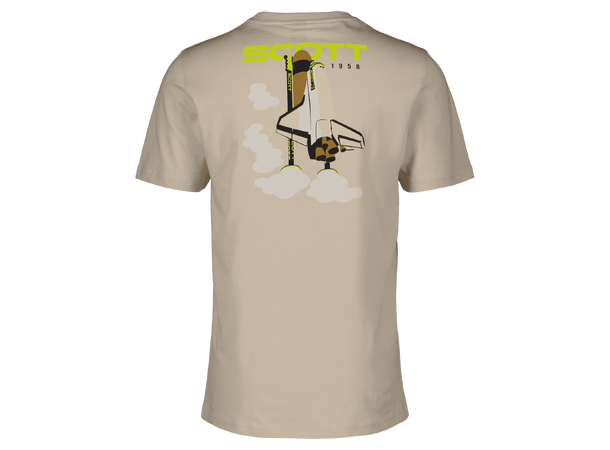 SCOTT Tee Ms Retro SS L T-skjorte - Dust white 