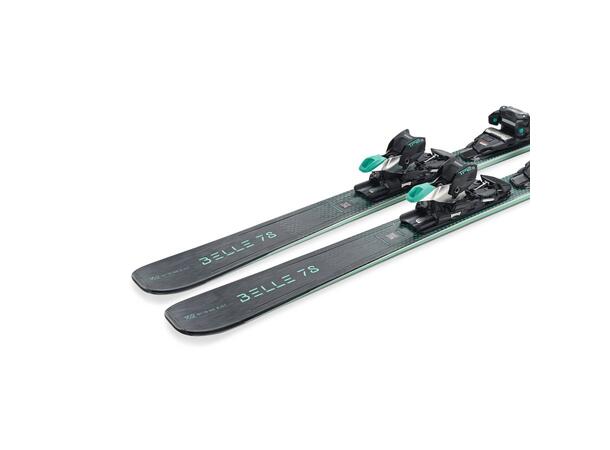 NORDICA Belle DC 78 Sort/Grønn 156 High Performance + TP2 Light 11 FDT 