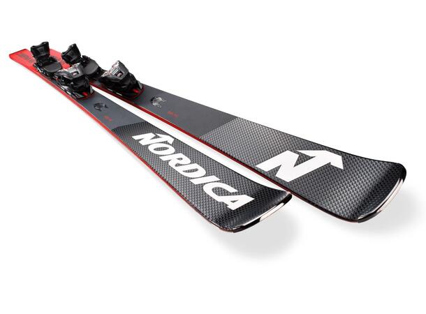 NORDICA Dobermann GSR DC Sort/Rød 180 Racingski + Xcell 14 FDT 