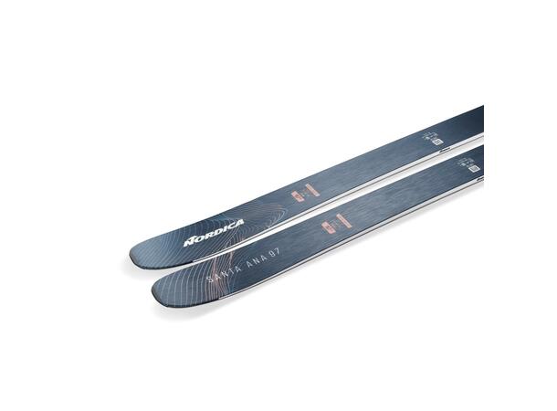 NORDICA Santa Ana 97 Oransje 167 Flat ski 