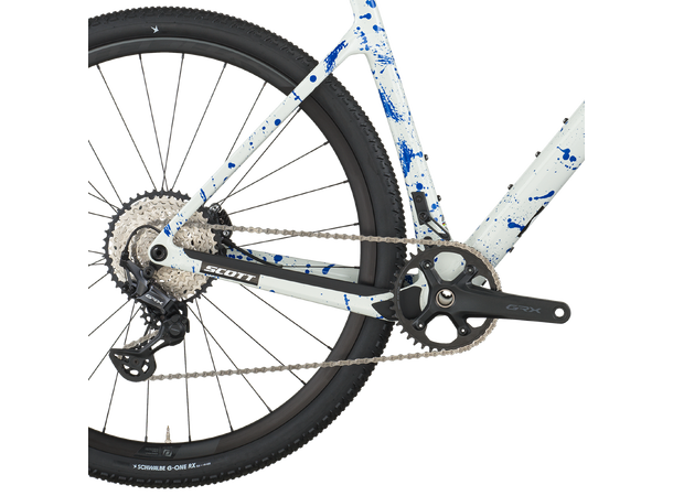 SCOTT Addict Gravel 30 Hvit XS Racersykkel til grusvei 