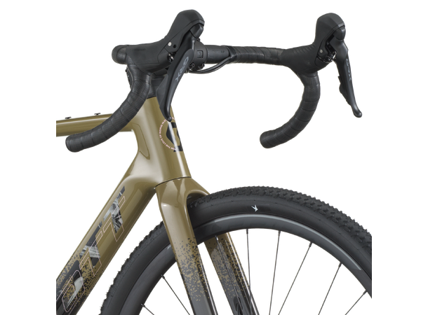 SCOTT Addict Gravel 40 Grønn/Sort XS Racersykkel til grusvei 