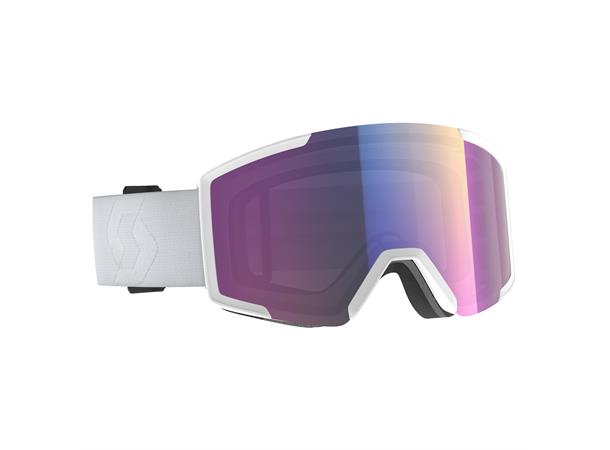 SCOTT Goggle Shield + extra lens Hvit Glass: Enhancer Teal Chrome