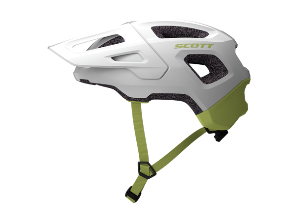 SCOTT Helmet Argo Plus M/L Sykkelhjelm - White/Bitter yellow 