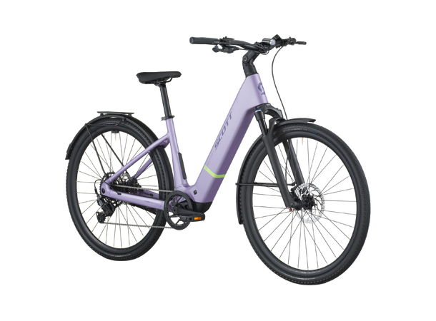 SCOTT Passage 20 Wave Lilla S El-sykkel urban 