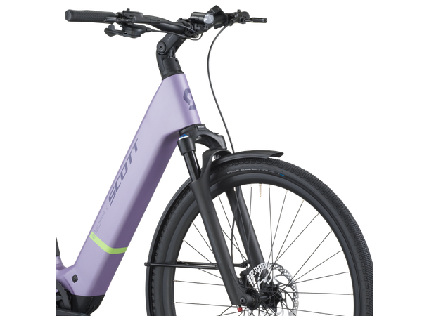 SCOTT Passage 20 Wave Lilla S El-sykkel urban 