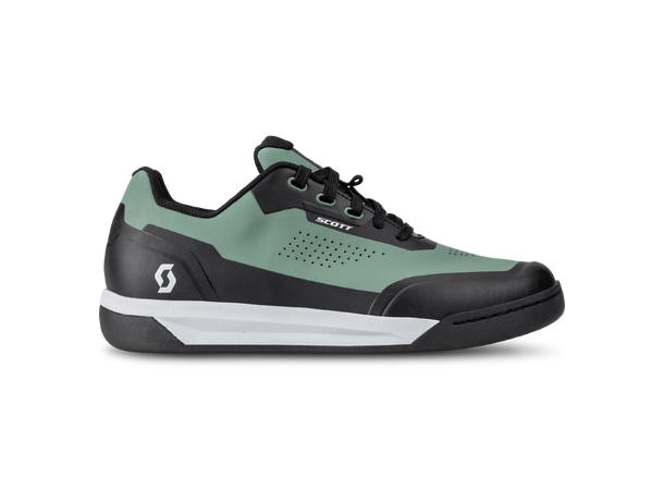 SCOTT Shoe Volt Evo Flat 46 Sykkelsko - green/black 