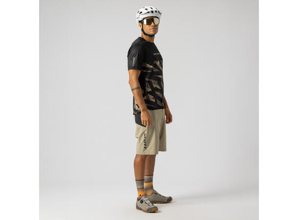 SCOTT Shorts Ms Vert LT w/pad Beige L Sykkelshorts m/padding 