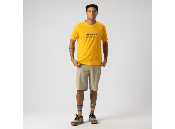 SCOTT Shorts Ms Vert LT w/pad Beige L Sykkelshorts m/padding 