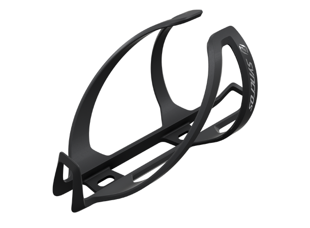 SYNCROS Bottle Cage Coupe 1.0 Flaskeholder OS Black/Brushed silver 