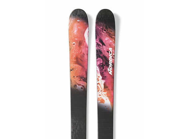 NORDICA Unleashed 114 Sort/Oransje 191 Flat ski 