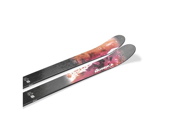 NORDICA Unleashed 114 Sort/Oransje 191 Flat ski 