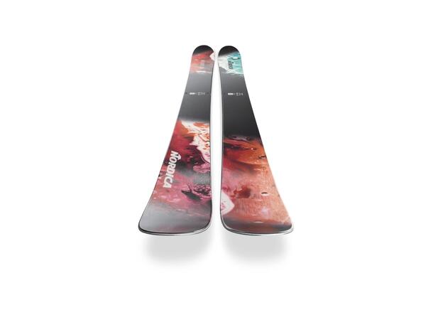 NORDICA Unleashed 114 Sort/Oransje 191 Flat ski 
