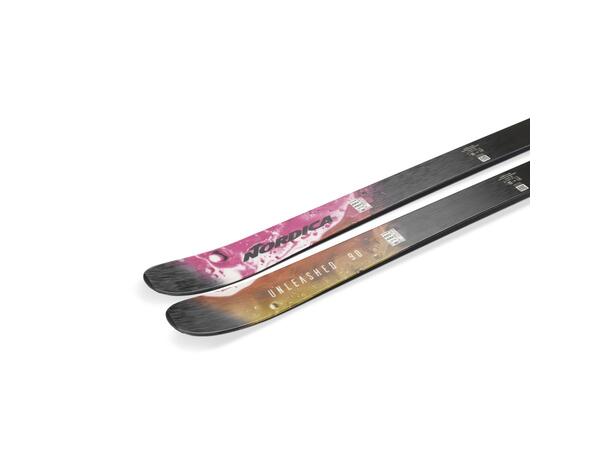 NORDICA Unleashed 90 Sort/Rosa 144 Flat ski 