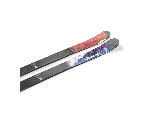 NORDICA Unleashed 90 Sort/Rosa 144 Flat ski 