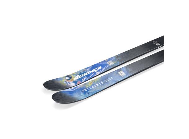 NORDICA Unleashed 98 CA Sort/Blå 168 Flat Ski 