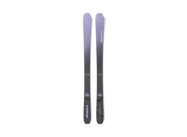 NORDICA Unlimited 94 W Lilla/Grå 165 Freeride ski flat Dame Lilla/Grå 