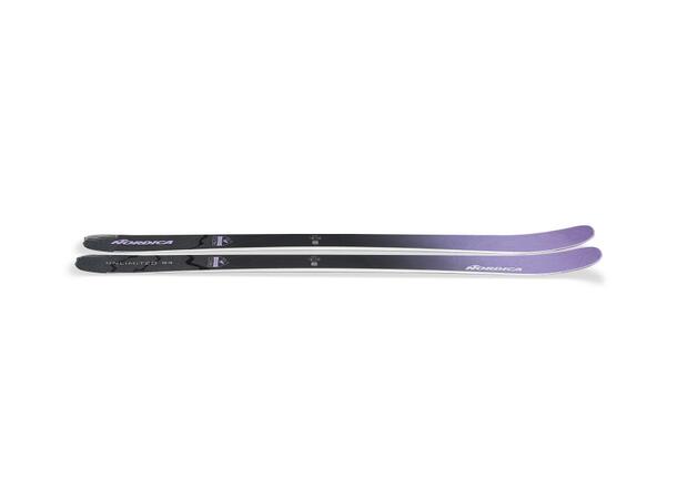 NORDICA Unlimited 94 W Lilla/Grå 165 Freeride ski flat Dame Lilla/Grå 