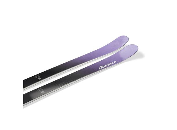 NORDICA Unlimited 94 W Lilla/Grå 165 Freeride ski flat Dame Lilla/Grå 