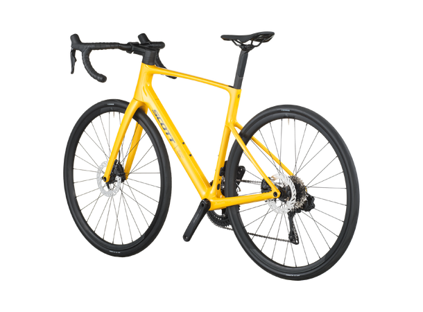 SCOTT Addict 40 Gul XXS Landeveissykkel i karbon 