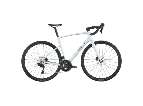 SCOTT Addict 50 Hvit L Landeveissykkel i karbon 