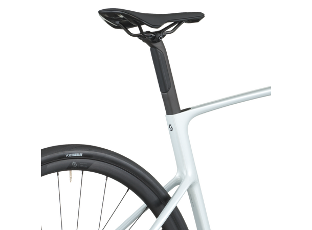 SCOTT Addict 50 Hvit L Landeveissykkel i karbon 