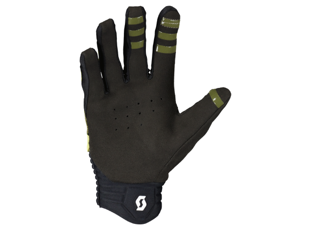 SCOTT Glove DH Factory LF M Sykkelhansker - Yellow/Black 