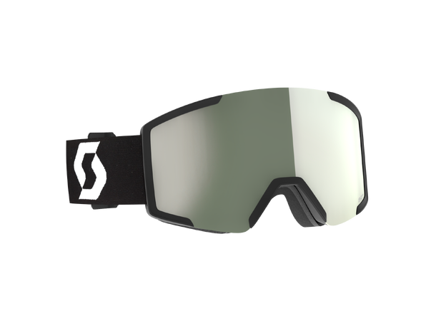 SCOTT Goggle Shield AMP pro Miner black/White - Amp pro white chrome 