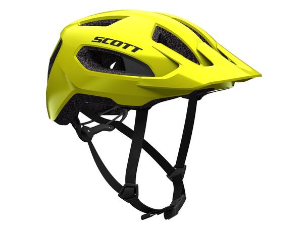 SCOTT Helmet Supra (CE) OS Gul Sykkelhjelm 