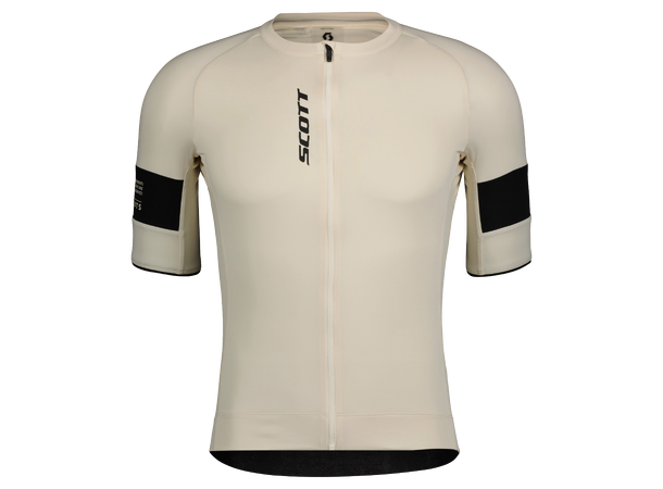 SCOTT Jersey Ms Endurance Pro SS M Sykkeltrøye - cotton white/black 