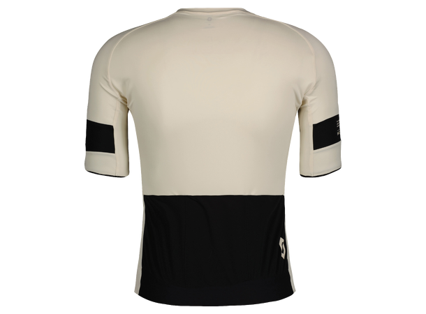 SCOTT Jersey Ms Endurance Pro SS M Sykkeltrøye - cotton white/black 