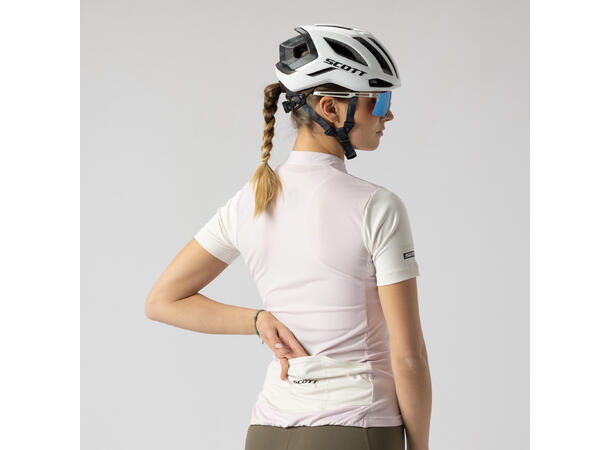 SCOTT Jersey Ws Endura SS Rosa/Hvit XS Sykkeltrøye 