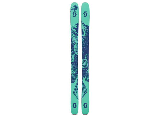 SCOTT SEA Ski 116 Lilla/Grønn 174 Freeride ski 