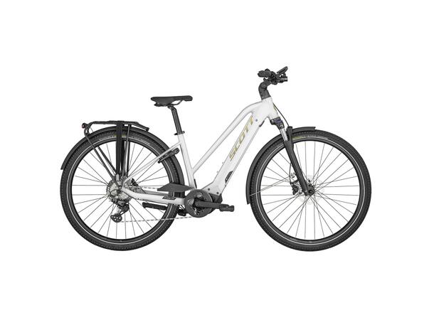 SCOTT SUB Sport eRIDE 20 Lady Hvit L El-sykkel hybrid 