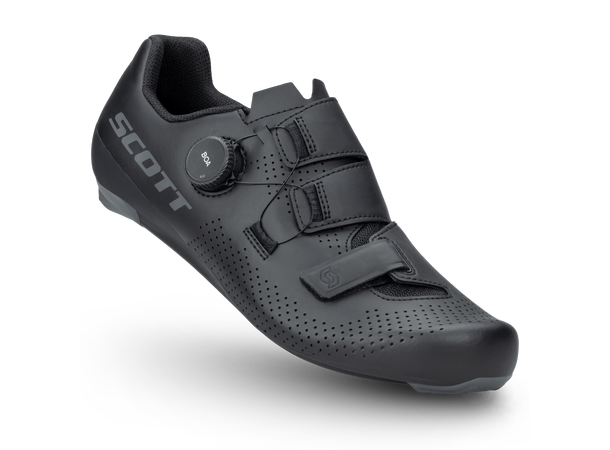SCOTT Shoe Road Team Boa Sort/Grå 39 Sykkelsko landevei 