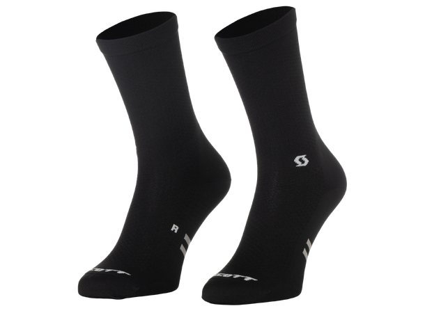 SCOTT Sock Perf Light Crew Sort 42-44 Sokker 