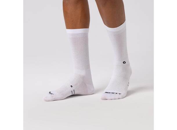 SCOTT Sock Perform Light Crew Hvit 42-44 Sokker 