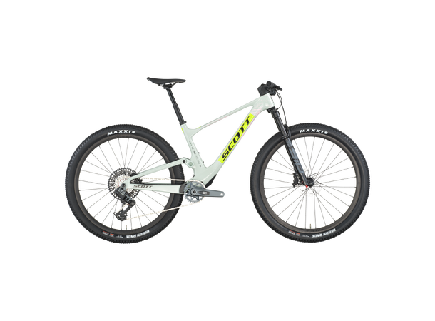 SCOTT Spark RC Team Issue B Grønn M Fulldempet terrengsykkel i karbon 