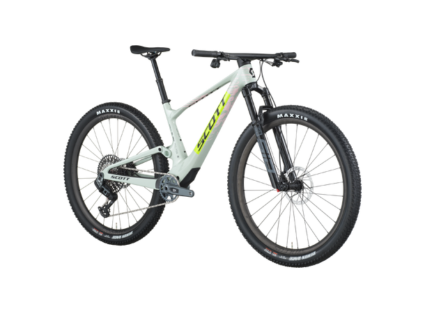 SCOTT Spark RC Team Issue B Grønn M Fulldempet terrengsykkel i karbon 