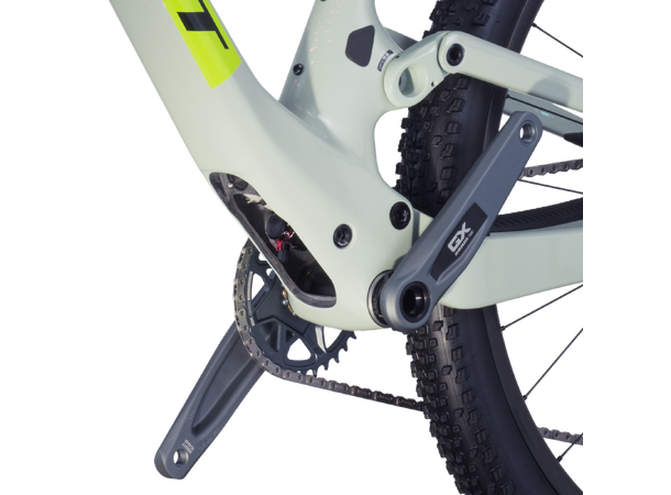 SCOTT Spark RC Team Issue B Grønn M Fulldempet terrengsykkel i karbon 
