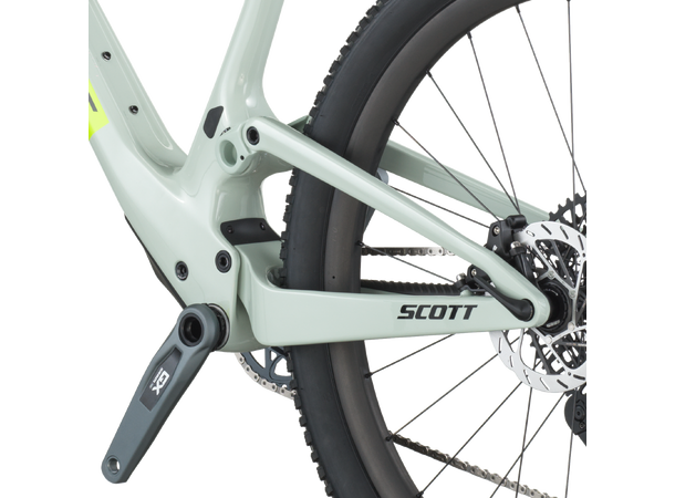 SCOTT Spark RC Team Issue B Grønn M Fulldempet terrengsykkel i karbon 