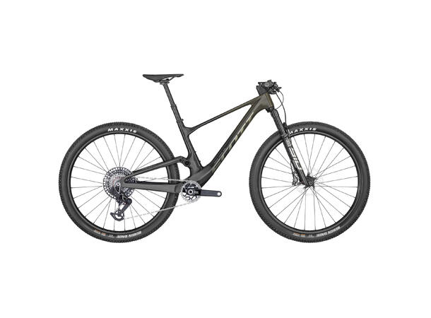 SCOTT Spark RC World Cup EVO TR S Sort Fulldempet terrengsykkel i karbon 